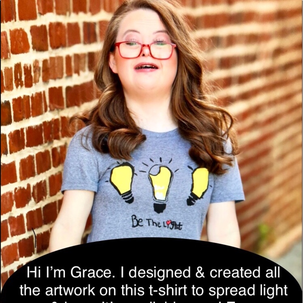 ❤️Read Grace’s story! She designed this t-shirt❤️
